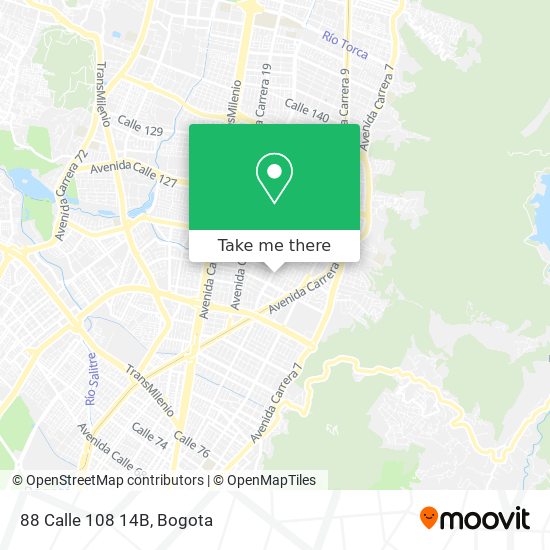 Mapa de 88 Calle 108 14B