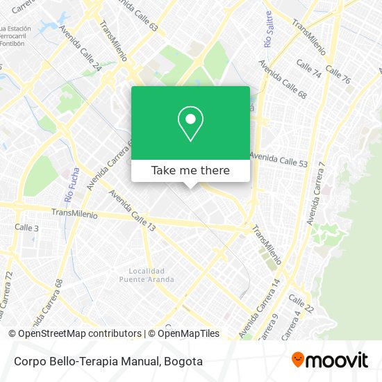 Corpo Bello-Terapia Manual map