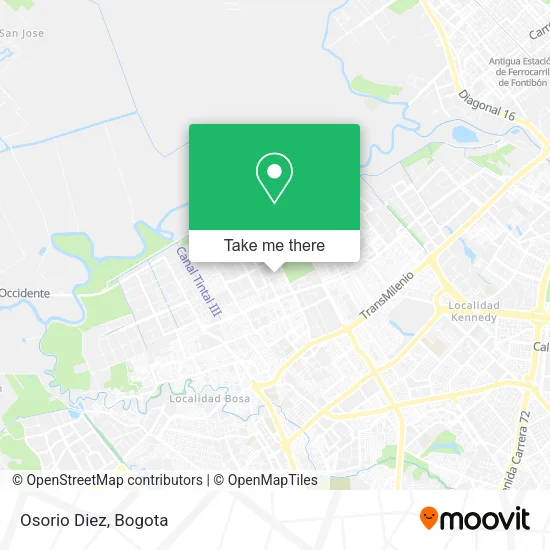 Osorio Diez map