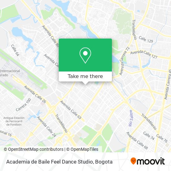 Academia de Baile Feel Dance Studio map