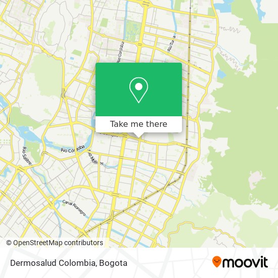 Dermosalud Colombia map