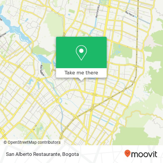 San Alberto Restaurante map