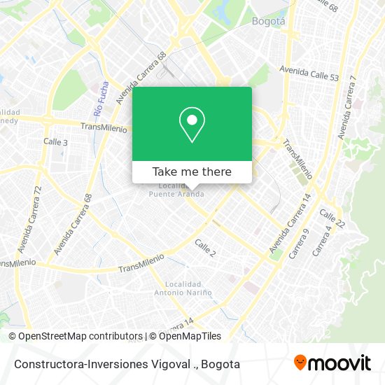Constructora-Inversiones Vigoval . map