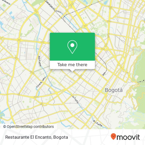 Restaurante El Encanto map