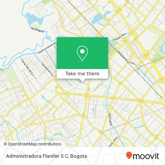 Mapa de Administradora Flanifer S C