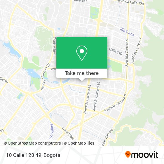 10 Calle 120 49 map