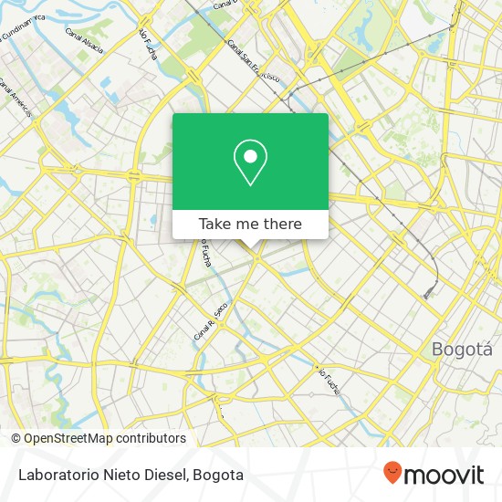 Laboratorio Nieto Diesel map