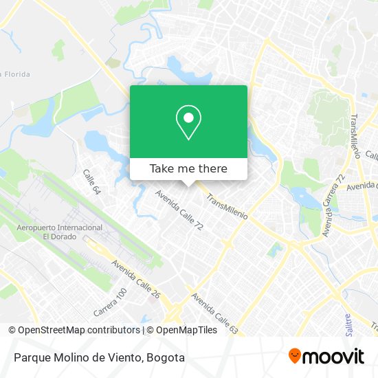 Mapa de Parque Molino de Viento