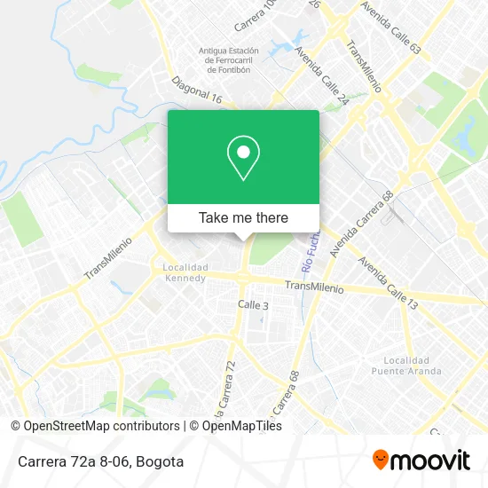 Carrera 72a 8-06 map