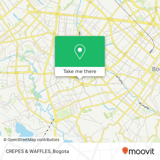 Mapa de CREPES & WAFFLES