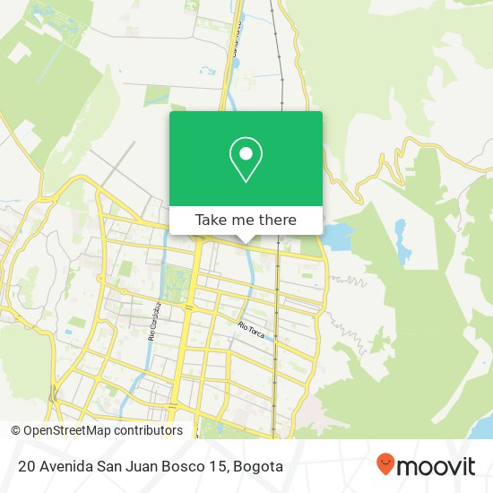 20 Avenida San Juan Bosco 15 map