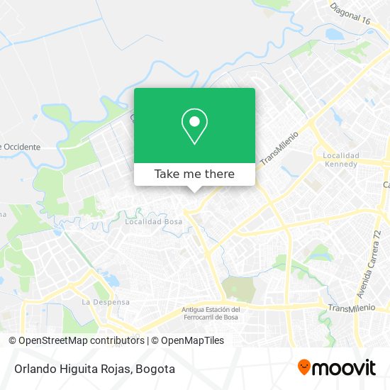 Orlando Higuita Rojas map