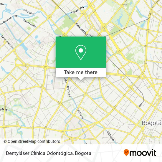 Dentyláser Clínica Odontógica map