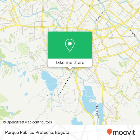 Parque Público Protecho map