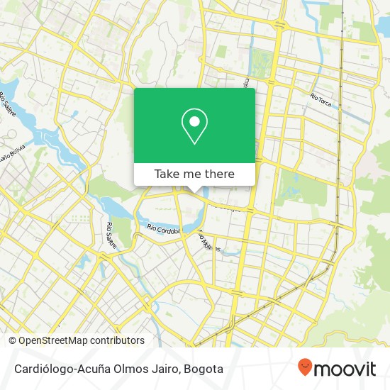 Cardiólogo-Acuña Olmos Jairo map