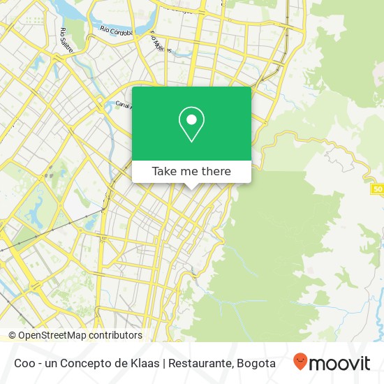 Coo - un Concepto de Klaas | Restaurante map