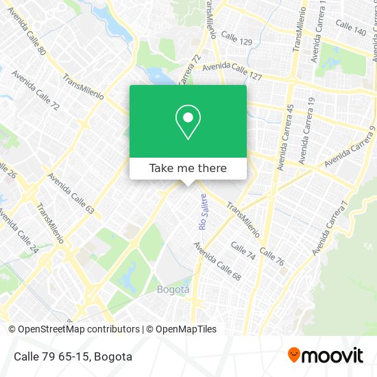Mapa de Calle 79 65-15