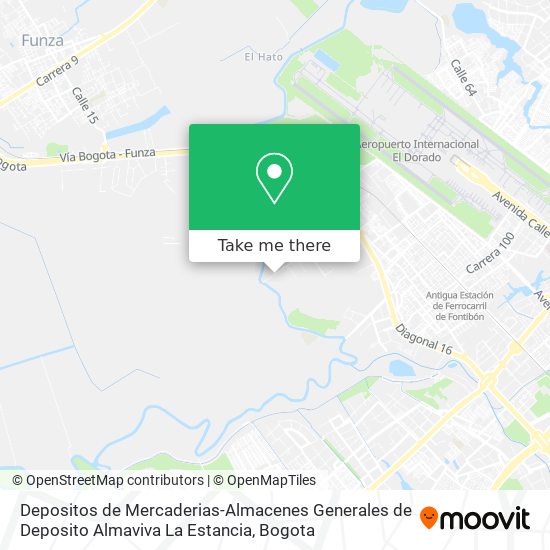 Depositos de Mercaderias-Almacenes Generales de Deposito Almaviva La Estancia map