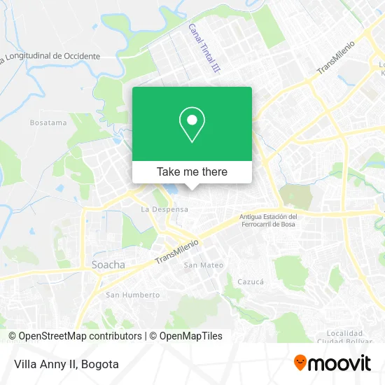 Villa Anny II map