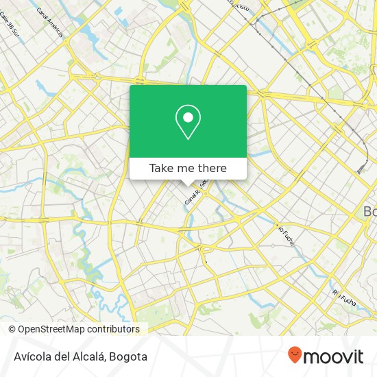 Avícola del Alcalá map
