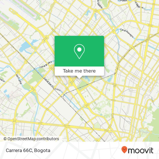 Mapa de Carrera 66C