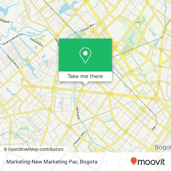 Marketing-New Marketing Pac map