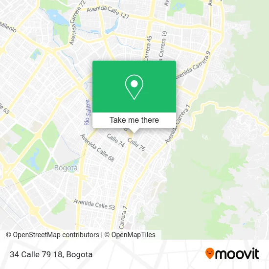 34 Calle 79 18 map