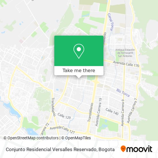 Conjunto Residencial Versalles Reservado map