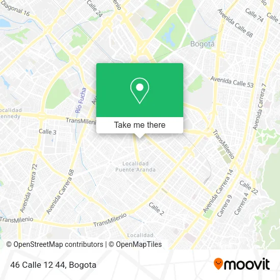 46 Calle 12 44 map
