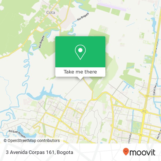 3 Avenida Corpas 161 map