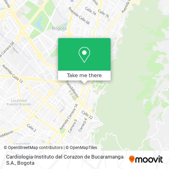 Cardiologia-Instituto del Corazon de Bucaramanga S.A. map