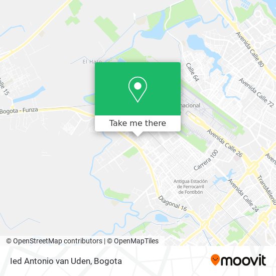Ied Antonio van Uden map