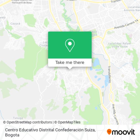 Centro Educativo Distrital Confederación Suiza map