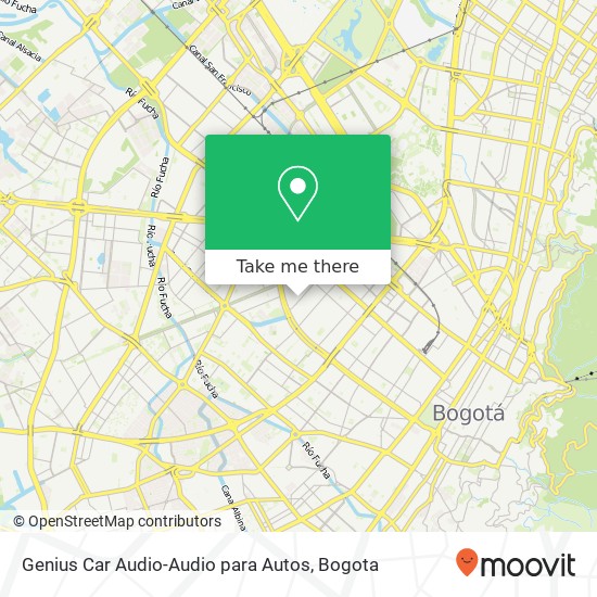 Genius Car Audio-Audio para Autos map
