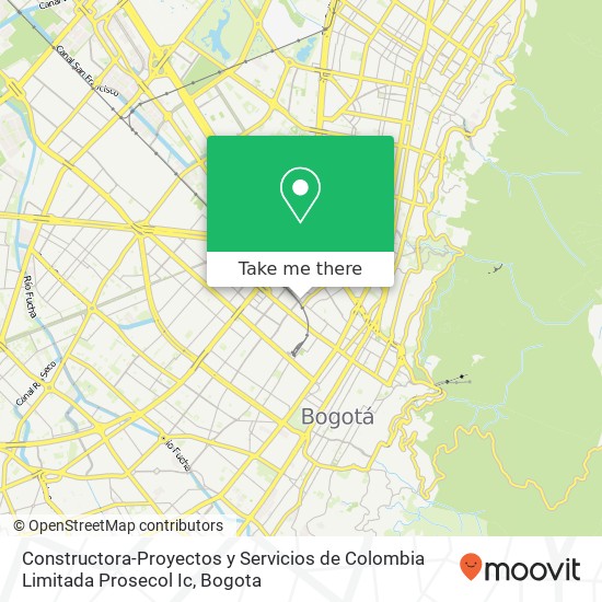 Constructora-Proyectos y Servicios de Colombia Limitada Prosecol Ic map