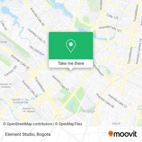 Element Studio map