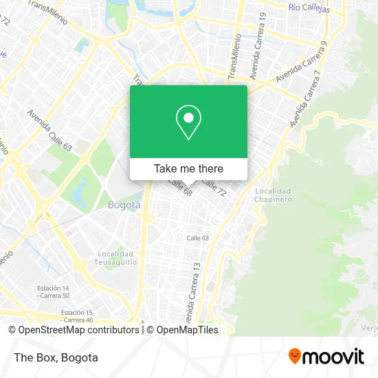 The Box map