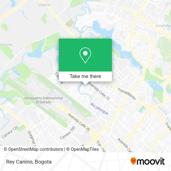 Rey Canino map