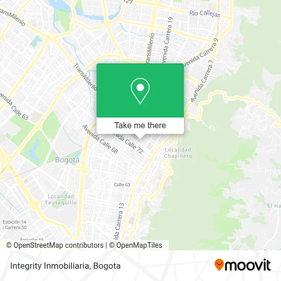 Integrity Inmobiliaria map