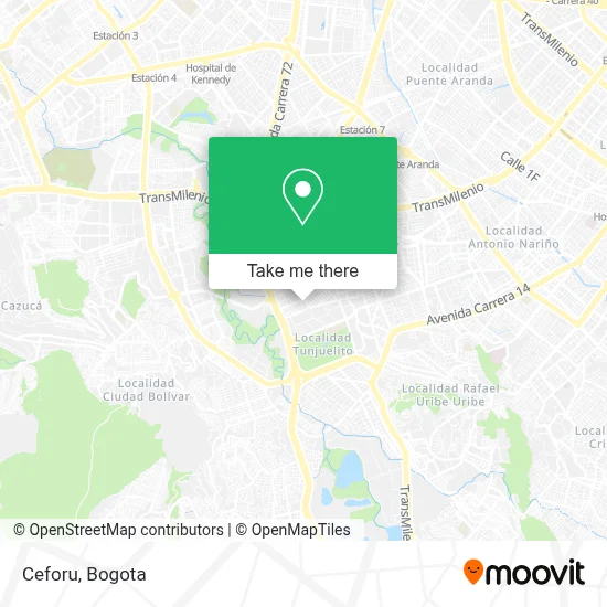 Ceforu map
