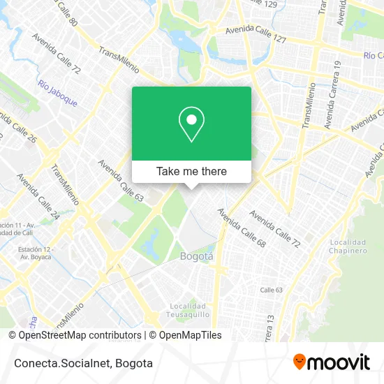 Conecta.Socialnet map