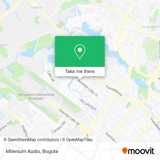 Milenium Audio map