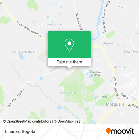 Linasax map