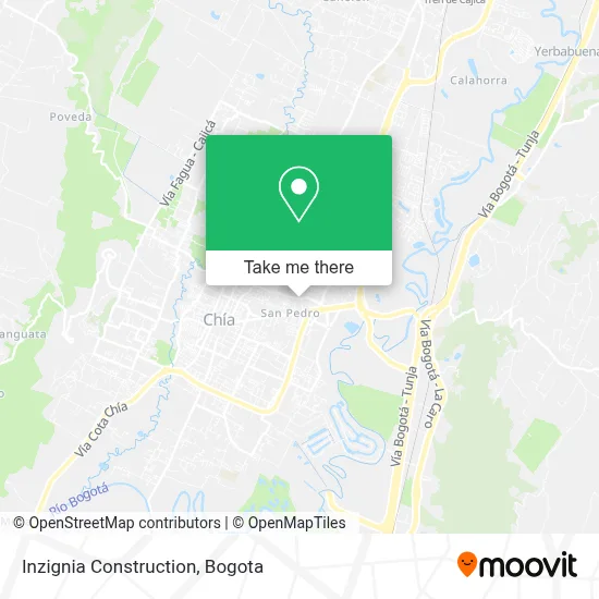 Inzignia Construction map