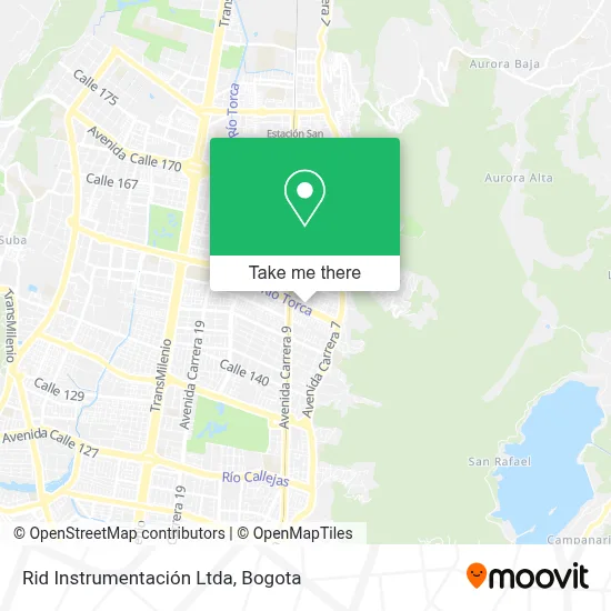 Rid Instrumentación Ltda map