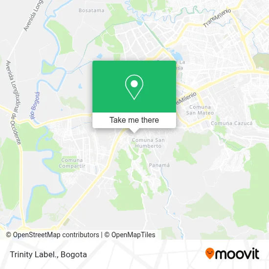 Trinity Label. map