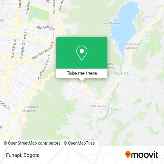 Funapi map