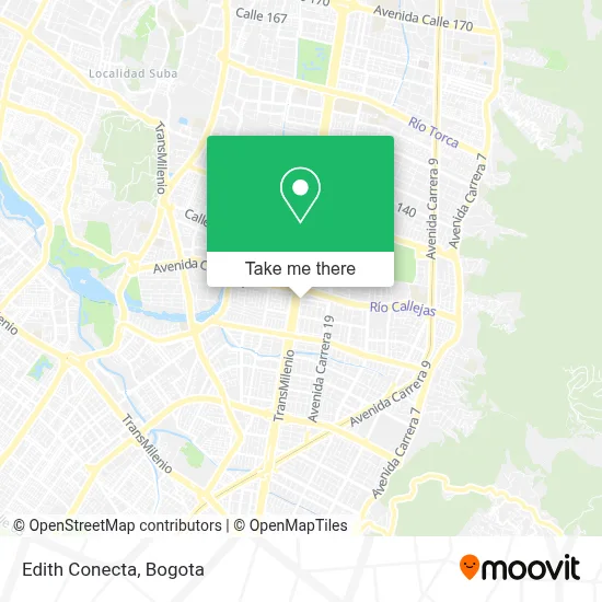 Edith Conecta map