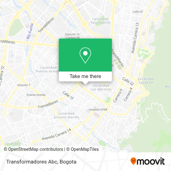 Transformadores Abc map
