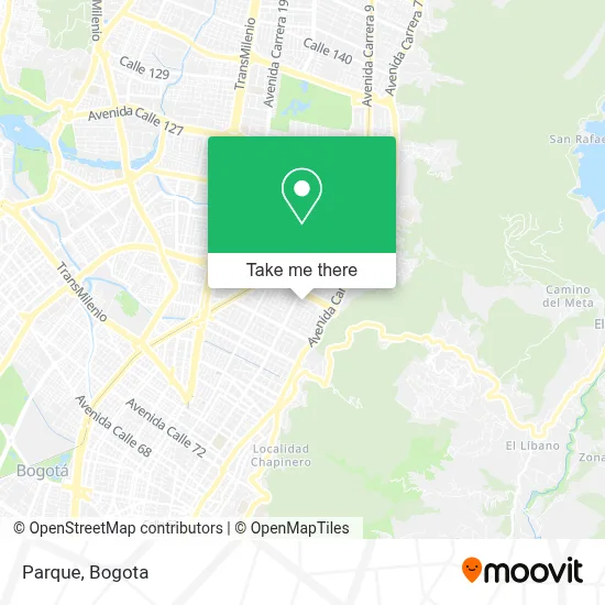 Parque map